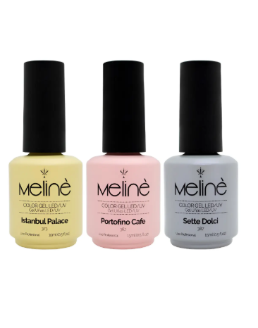 PROMO X 03 MELINE ESMALTES SEMIPERMANENTES  VTO 24-25-26-27-28